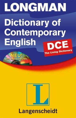 Longman Dictionary of Contemporary English (DCE), kartoniert m. 2 CD-ROMs