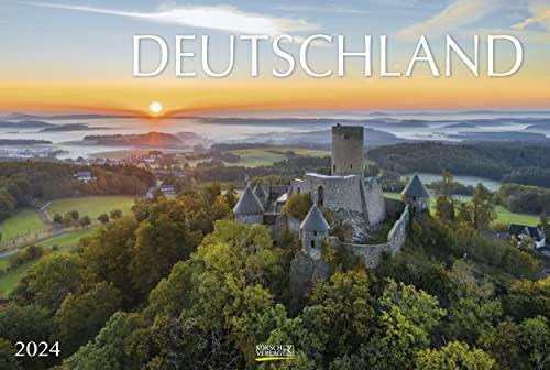 Deutschland 2024: Großer Foto-Wandkalender mit Bildern aus Deutschland. Travel Edition mit Jahres-Wandplaner. PhotoArt Panorama Querformat: 58x39 cm.