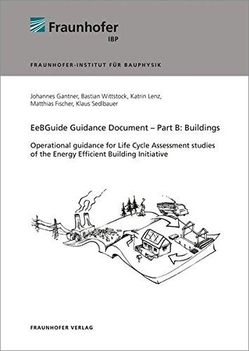 EeBGuide Guidance Document Part B: Buildings.