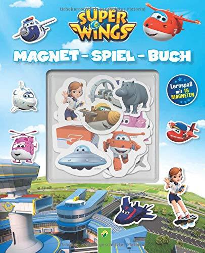 Super Wings Magnet-Spiel-Buch: Lernspaß mit 16 Magneten