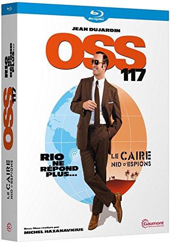 Coffret oss 117 2 films : le caire, nid d'espions ; rio ne répond plus [Blu-ray] [FR Import]