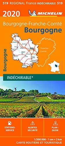 Carte Michelin Bourgogne 2020 (CARTES (7010))