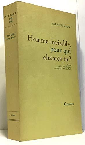 Homme invisible, pour qui chantes-tu ?