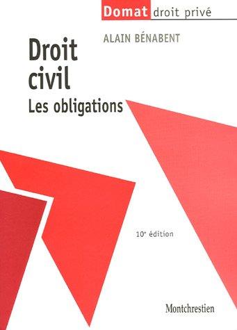 Droit civil : les obligations