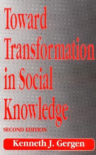 Toward Transformation in Social Knowledge