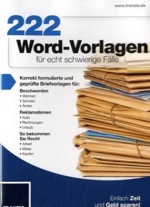 222 Word-Vorlagen