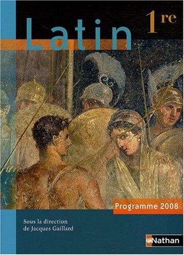 Latin, 1re : programme 2008