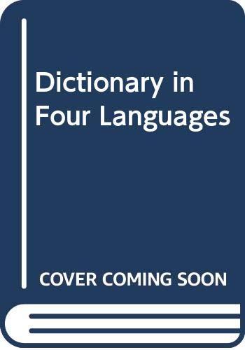 Dictionary in Four Languages