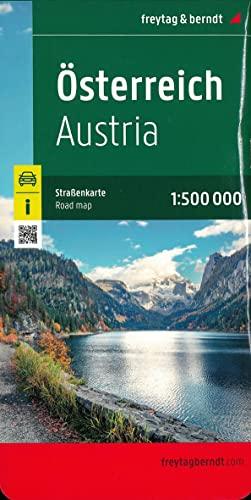 Österreich, Straßenkarte 1:500.000, freytag & berndt (freytag & berndt Auto + Freizeitkarten)