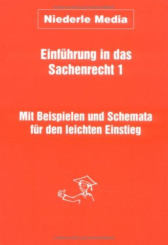 Einführung in das Sachenrecht  1 -  Bewegliche Sachen