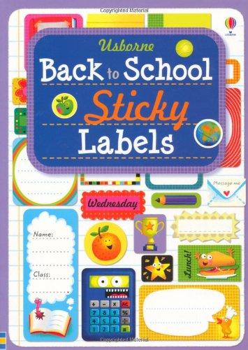 Back to School Sticky Labels