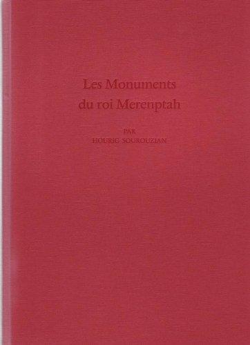 Les Monuments du roi Merenptah (Sonderschriften des Deutschen Archäologischen Instituts. Abteilung Kairo)