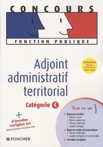 Adjoint administratif territorial de 1re classe, catégorie C