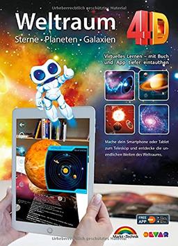 Weltraum 4D - Sterne, Planeten, Galaxien mit APP virtuell durch den Weltall