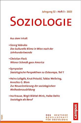 Soziologie 03/2023: Forum der Deutschen Gesellschaft für Soziologie