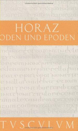 Oden und Epoden (Sammlung Tusculum)