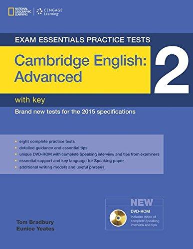 Cambridge English: Advanced (CAE), mit 1 DVD-ROM: Exam Essentials Practice Tests 2 (Helbling Languages) (Exam Essentials: Cambridge Advanced Practice Tests)