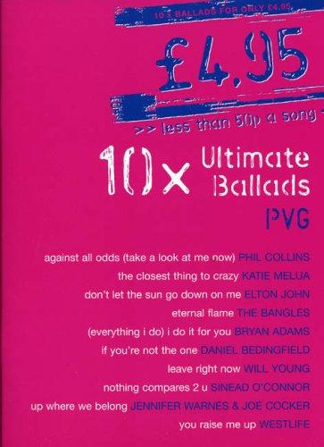 GBP4.95 - 10x Ultimate Ballads: PVG