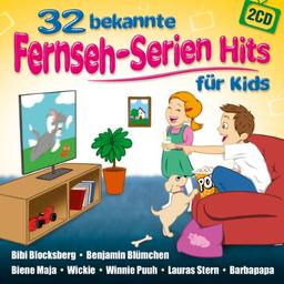 32 Bekannte Fernseh-Serien Hits für Kids; Fernseh-Hits; TV-Hits; Kinderlieder; Benjamin Blümchen, Bibi Blocksberg; Biene Maja; Schlümpfe; Wicki; Lauras Stern; Winnie Puuh; Pumuckl; Gummibärenbande; Heidi; Pumuckl; Calimero; Jim Knopf; Lucky Luke