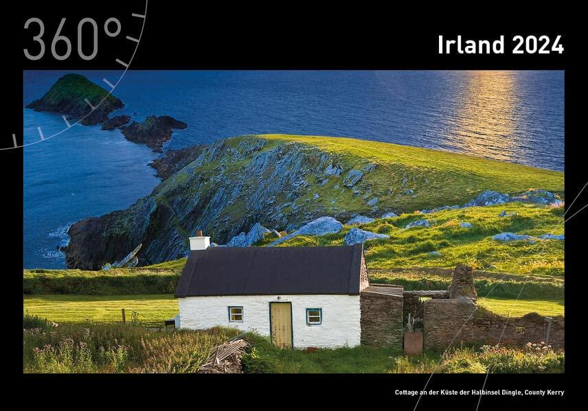 360° Irland Premiumkalender 2024 (360° Premiumkalender 2024 (50 x 35 cm))