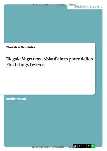 Illegale Migration  -  Ablauf eines potentiellen Flüchtlings-Lebens