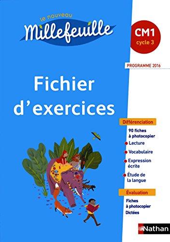 Le nouveau Millefeuille, CM1 : fichier d'exercices