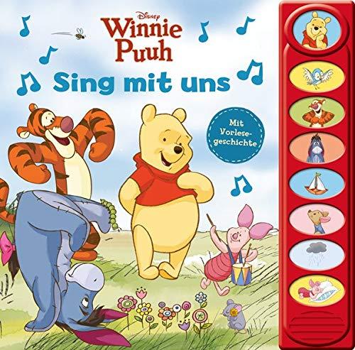 Disney Winnie Puuh - Sing mit uns - 8-Button-Soundbuch - interaktives Bilderbuch mit 8 beliebten Kinderliedern zum Mitsingen