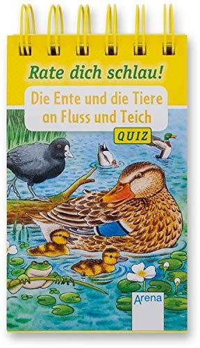 Die Ente und die Tiere an Fluss und Teich: Rate dich schlau! Quiz