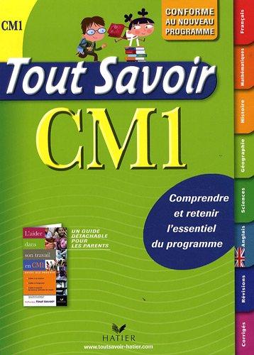 Tout savoir CM1