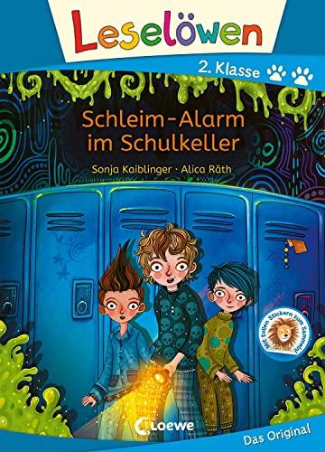 Leselöwen 2. Klasse - Schleim-Alarm im Schulkeller: Mit Leselernschrift ABeZeh - Erstlesebuch für Kinder ab 7 Jahren