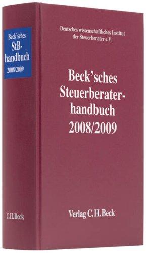 Beck'sches Steuerberater-Handbuch 2008/2009