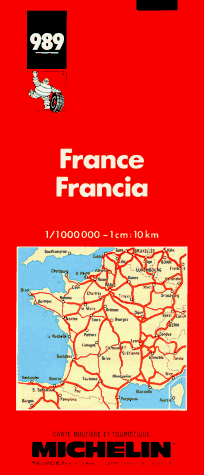 Michelin Frankreich 1 : 1 000 000 (Michelin Main Road Map)