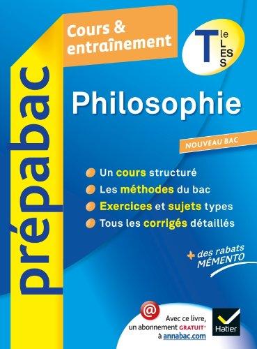 Philosophie terminale L, ES, S : cours & entraînement