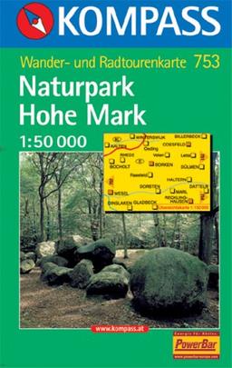 Kompass Karten, Naturpark Hohe Mark