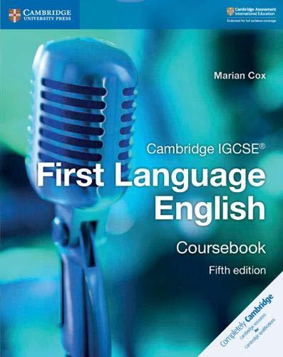 Cambridge IGCSE® First Language English Coursebook (Cambridge International IGCSE)