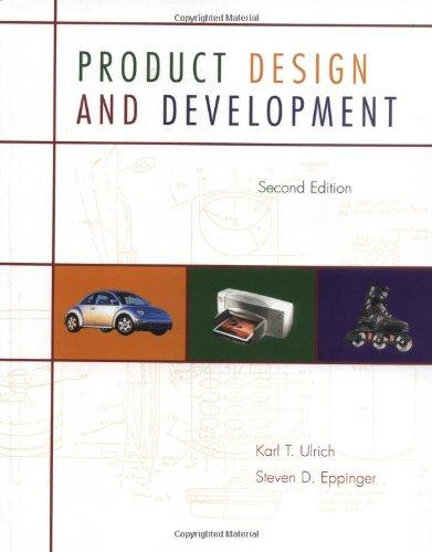 Product Design and Development