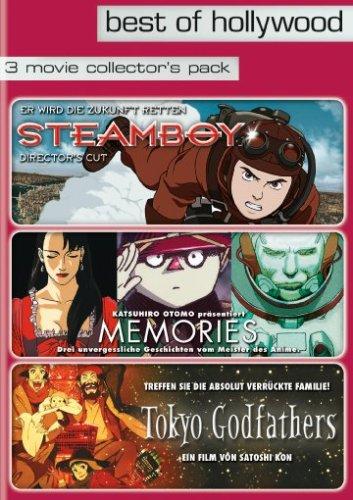 Steamboy / Memories / Tokyo Godfathers - Best of Hollywood (3 DVDs)