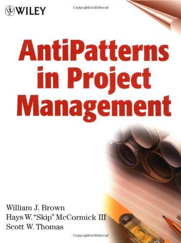 AntiPatterns in Project Management