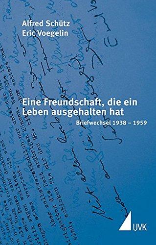 Eine Freundschaft, die ein Leben ausgehalten hat: Briefwechsel 1938-1959