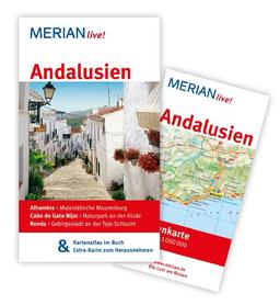 Andalusien: MERIAN live! - Mit Kartenatlas im Buch und Extra-Karte zum Herausnehmen