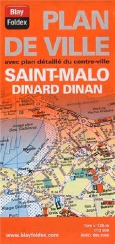 Plan de Saint-Malo, Dinard et de Dinan