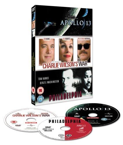 Apollo 13/ Charlie Wilson's War/ Philadelphia [3 DVDs] [UK Import]