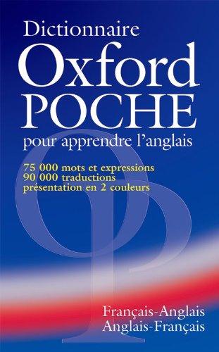 Dictionnaire Oxford Poche Pour Apprendre L'Anglais: Francais-Anglais/Anglais-Francais