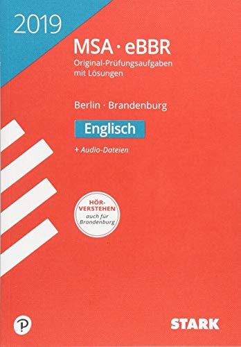 Original-Prüfungen MSA/eBBR - Englisch - Berlin/Brandenburg