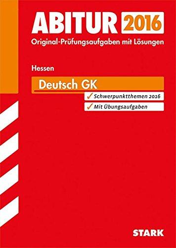 Abiturprüfung Hessen - Deutsch GK