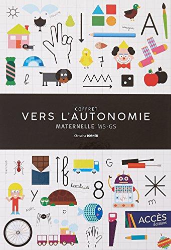 Vers l'autonomie, maternelle MS-GS : coffret