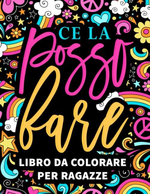 Ce la posso fare: libro da colorare per ragazze