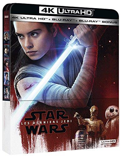 Star wars épisode VIII : les derniers jedi 4k ultra hd [Blu-ray] [FR Import]