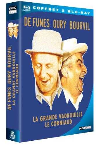 La grande vadrouille + Le corniaud - Coffret Bourvil/De Funès/Oury [Blu-ray] [FR Import]