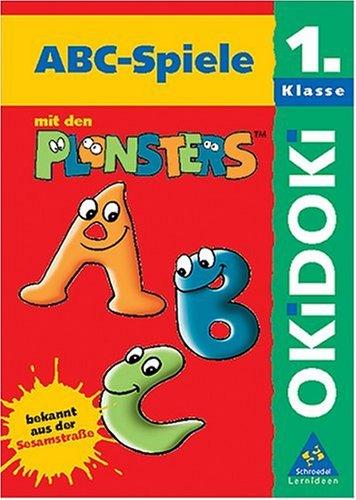 OKiDOKi - Plonsters / Plonsters-Blöcke / ABC-Spiele mit den Plonsters